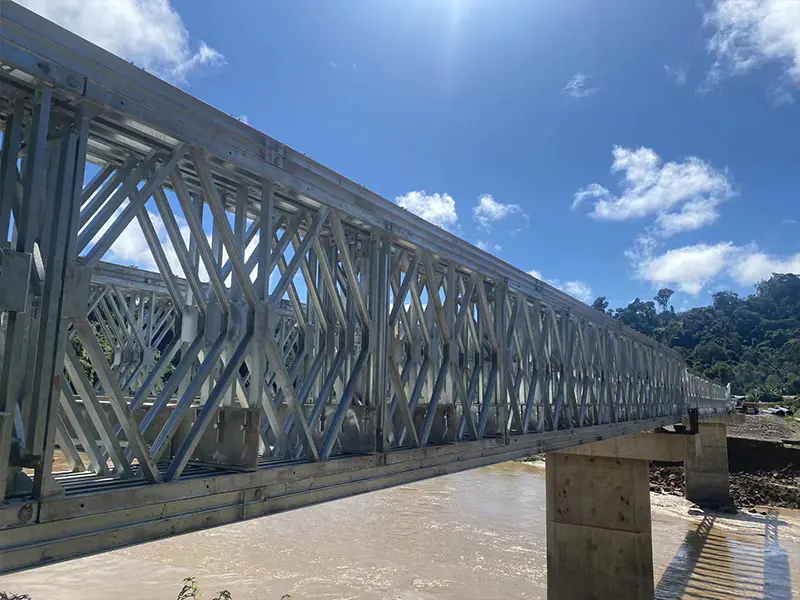 108-meters Bailey Bridge-projekt i Malaysia