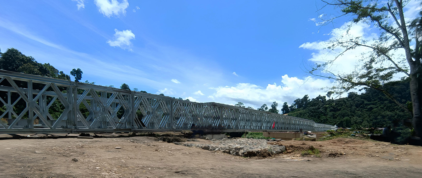 108-meters Bailey Bridge-projekt i Malaysia