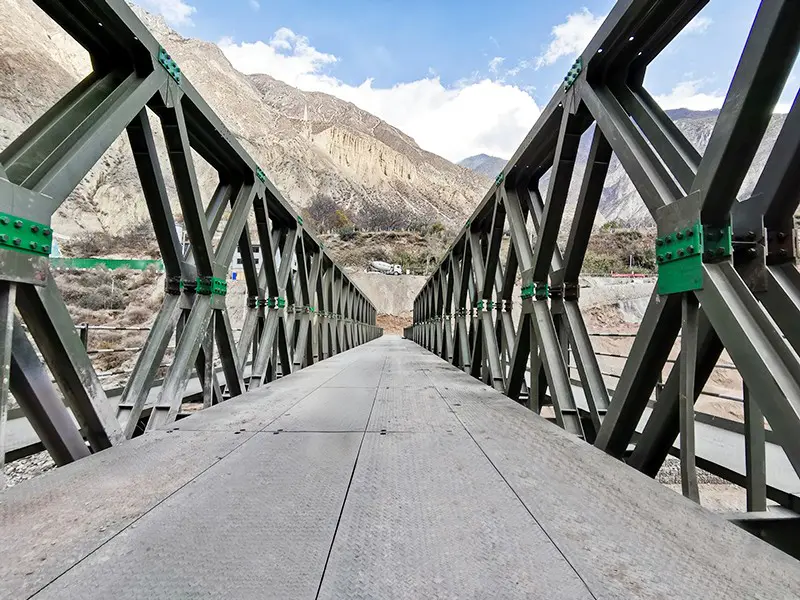 Anpassad Large Span Truss Bridge