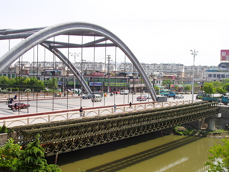 Anpassad Hefei CB100 Typ Pipe Bridge